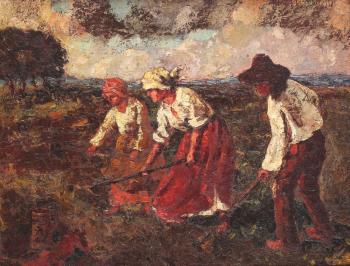 Octav Bancila : Agricultural labour